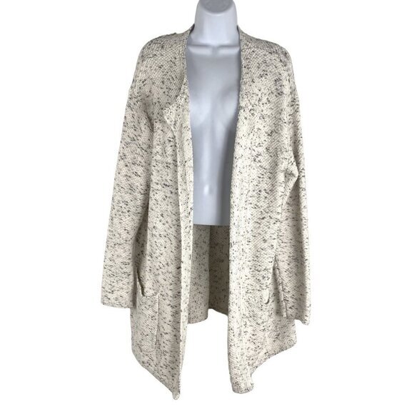 J. Jill Pure Open Cardigan Sweater Large Cotton Multicolored CJ-1400 - Picture 1 of 10